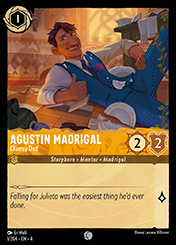 Agustin Madrigal Ursula's Return Card List