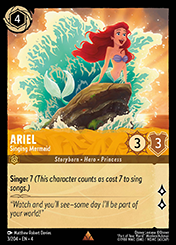 Ariel Ursula's Return Card List