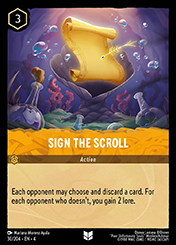 Sign the Scroll