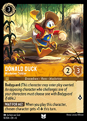 Donald Duck Ursula's Return Card List